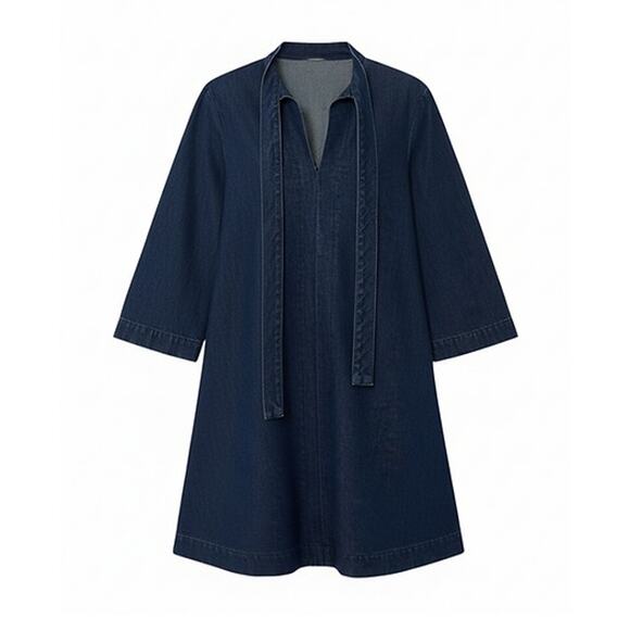 POMANDER PLACE Denim Marsella Dress Size XS NWT Retail $98 Tuckernuck - Picture 8 of 8